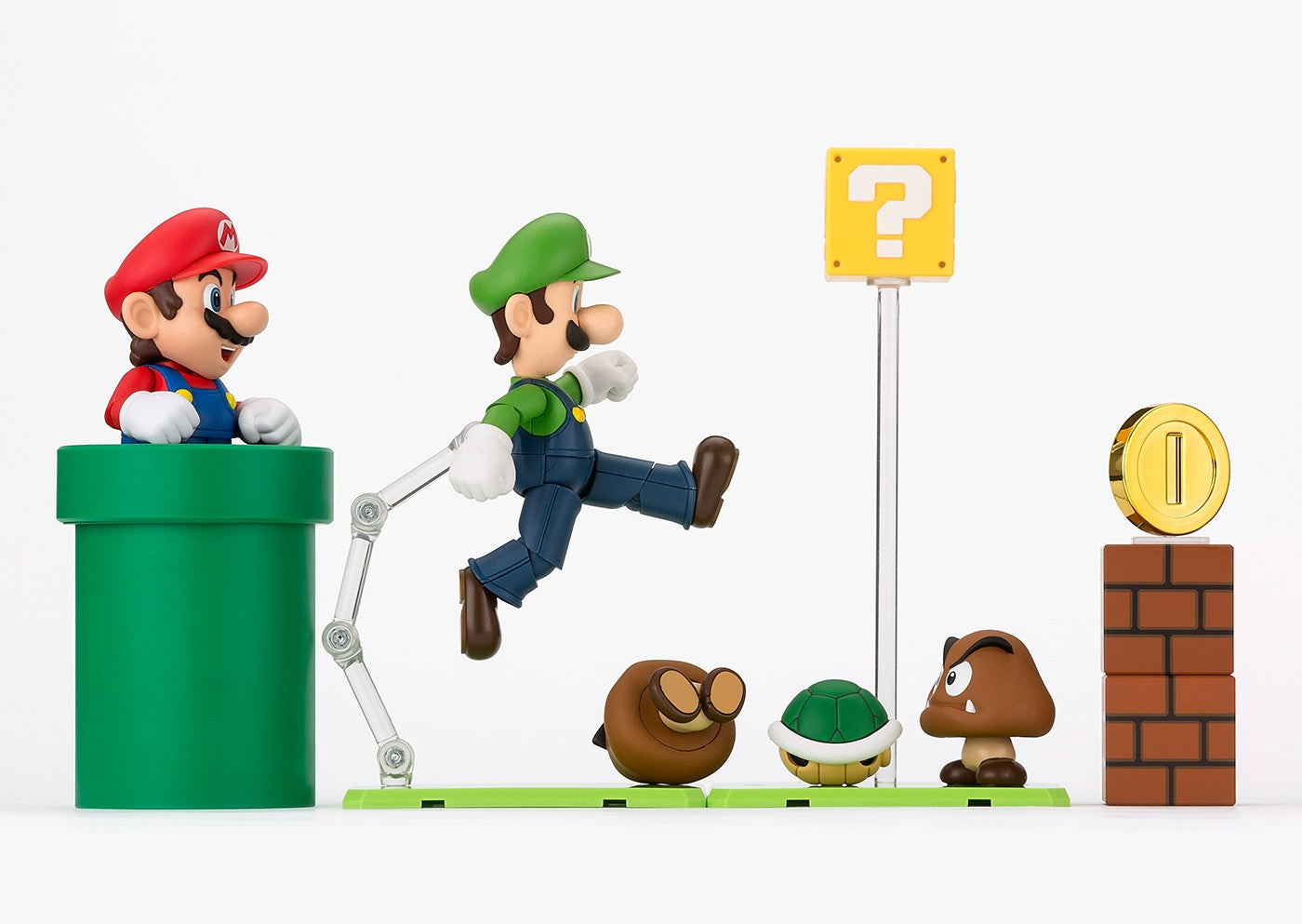 Super Mario Playset Tamashii Nations S.H. Figuarts Figurines