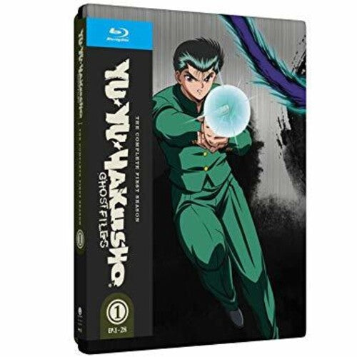 Blu-ray box set of 'Yu Yu Hakusho' with an animated character on the cover.