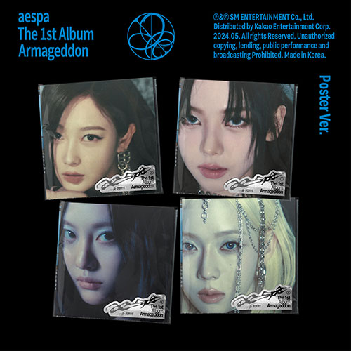 AESPA [Armageddon] 1st Album [Poster Ver.]