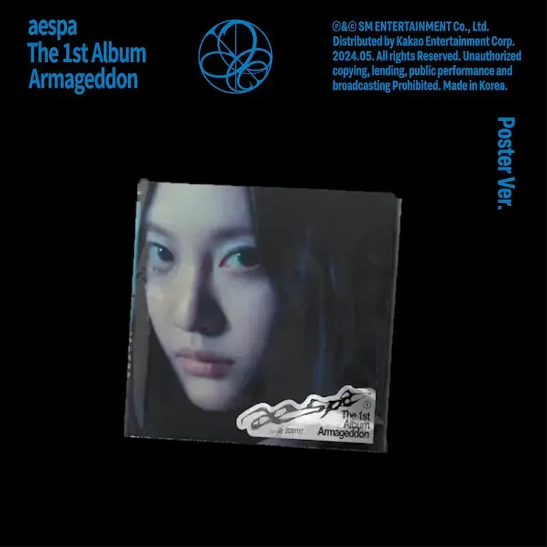 AESPA [Armageddon] 1st Album [Poster Ver.]
