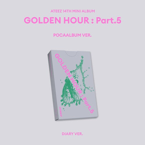 ATEEZ: [GOLDEN HOUR : Part.5] 14th Mini Album POCAALBUM Diary Version