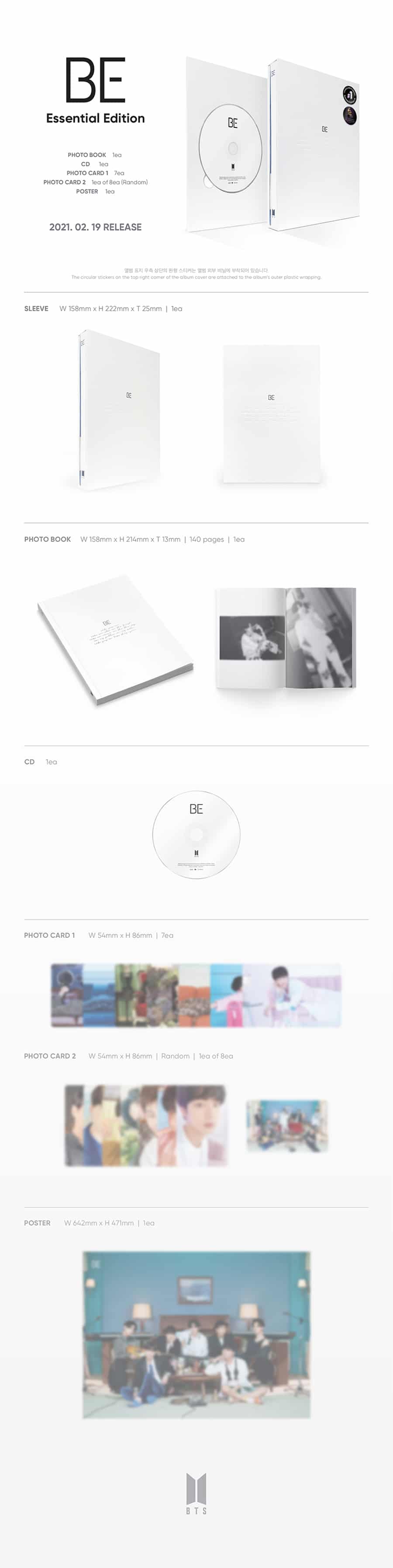 BTS [Be] Essential Edition