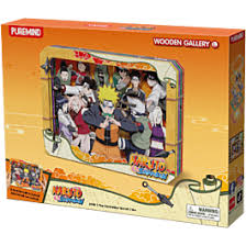 Naruto Shippuden Wooden Gallery- The Forbidden Scroll Frame