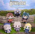delicious in dungeons characters on a log