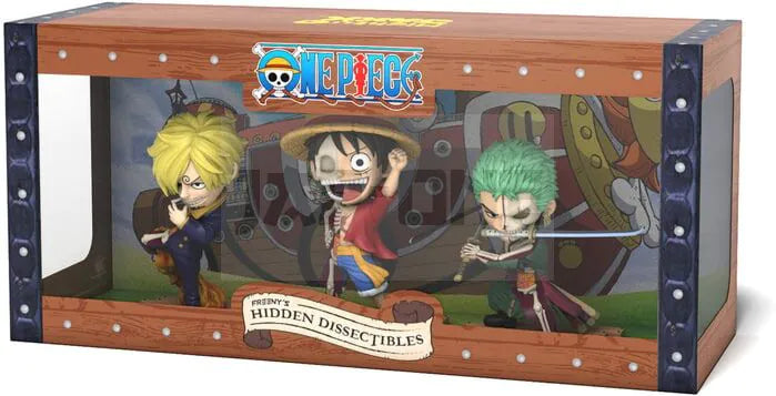 One Piece Series 1 Trios Luffy Zoro Sanji Mighty Jaxx Figure