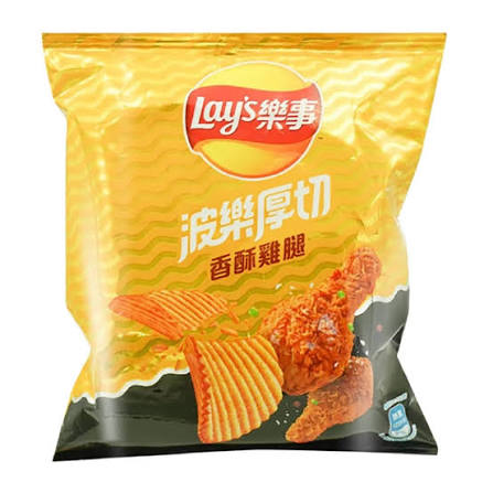 Lay's [Crispy Chicken Leg] Chips Bag 34g