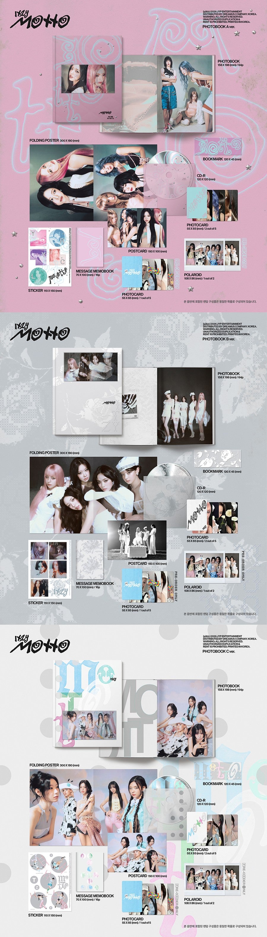 ITZY [Motto] 12th Mini Album [Photobook Ver.]