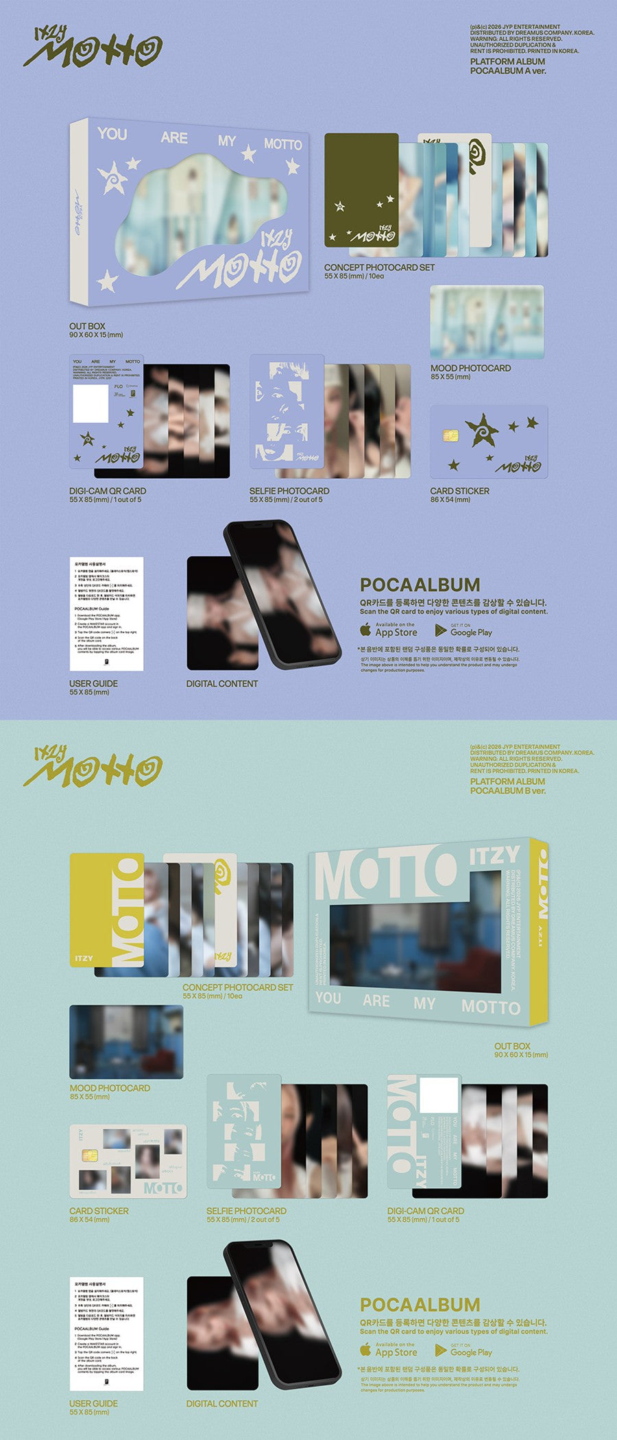 ITZY [Motto] 12th Mini Album [Poca Album Ver.]