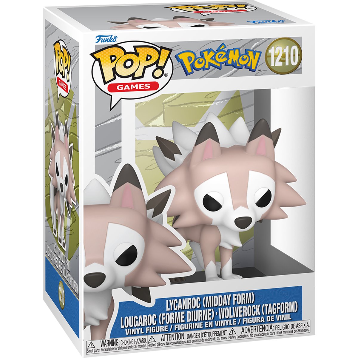 pokemon lycanroc midday form funko pop