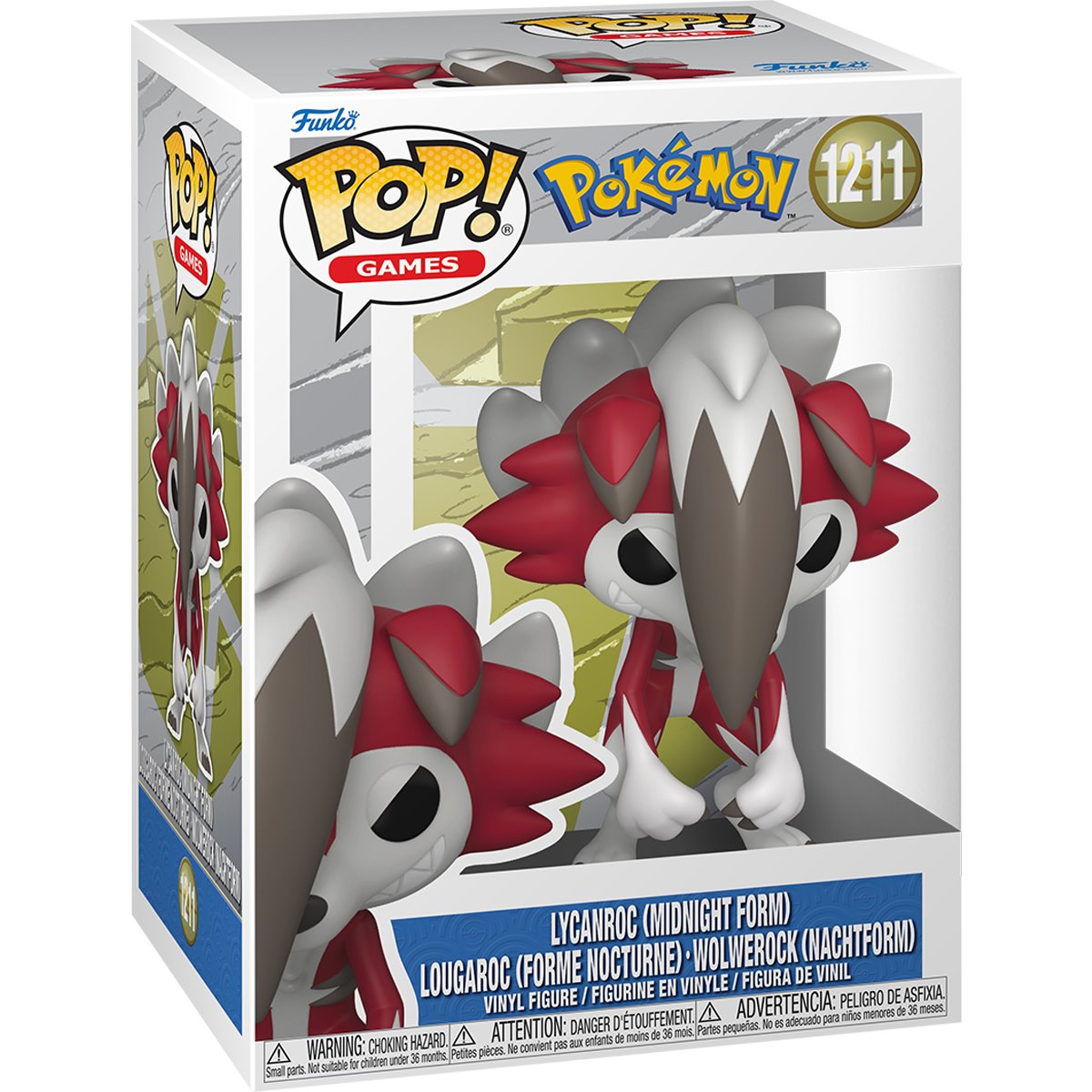 pokemon lycanroc midnight form funko pop