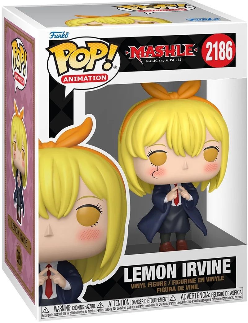 Funko Pop! Animation Mashle Lemon Irvine vinyl figure packaging