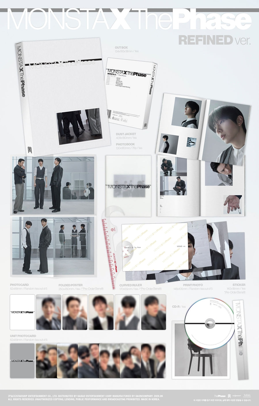 MONSTA X [The Phase] EP - Refined Version