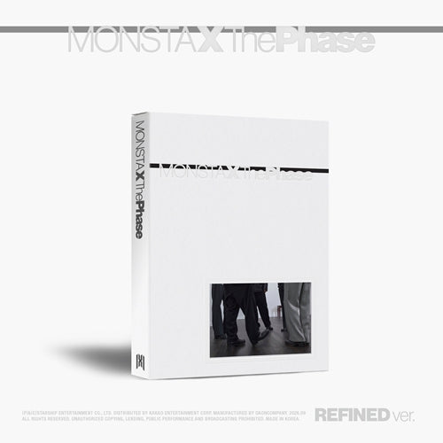 album cover for monsta-x the phase ep refined version