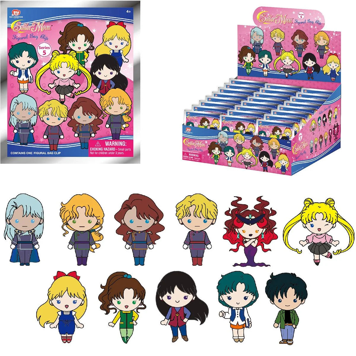 Sailor Moon [Series 5] 3D Foam Bag Clip Blind Bag [1 of 24]