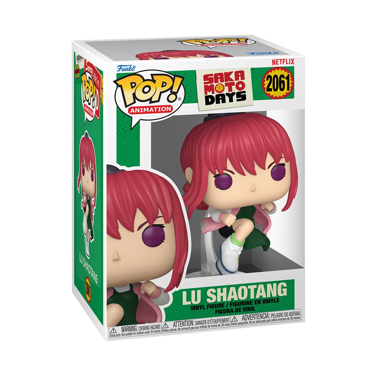 Sakamoto Days Lu Shaotang Funko Pop! #2061 Vinyl Figure