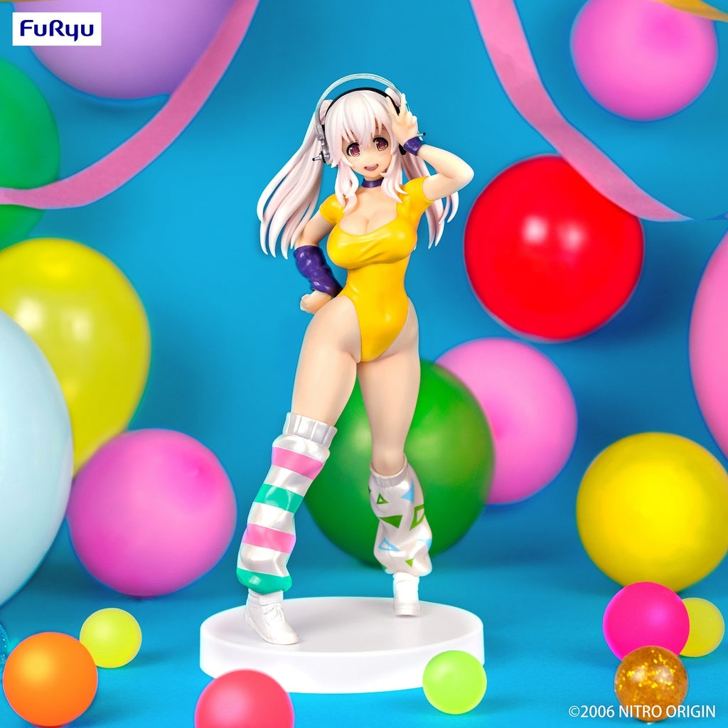 Super Sonico Concept Figure 80's Yellow Figure