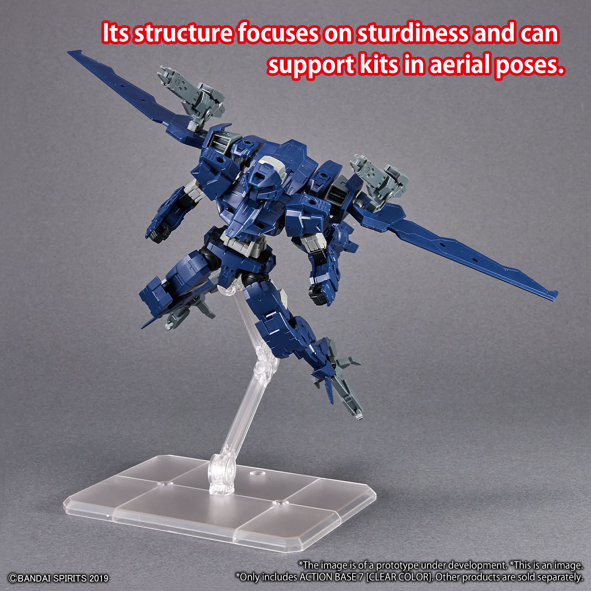 Bandai Hobby Action Base 7 Clear Color