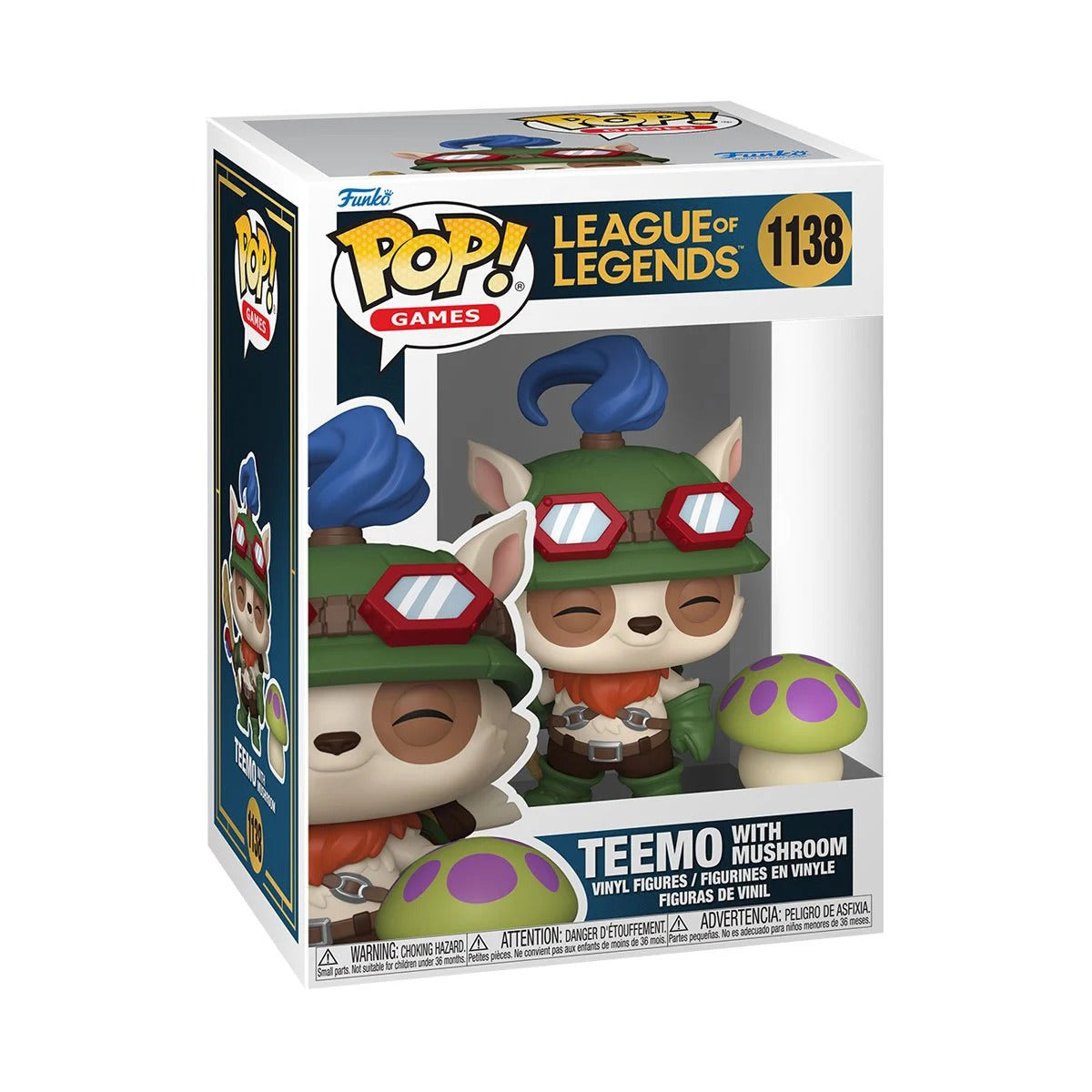 League of Legends Teemo with Mushroom Funko Pop! and Buddy #1138 Vinyl Figure