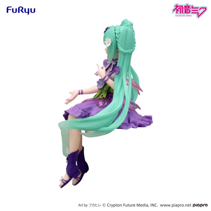 Hatsune Miku [Flower Fairy Cosmos Purple Color Ver.] Noodle Stopper Figure