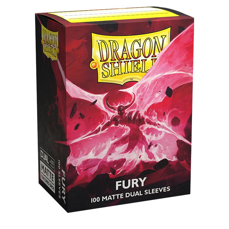 Dragon Shield Sleeves [Fury] Standard Matte Dual 100CT Sleeves
