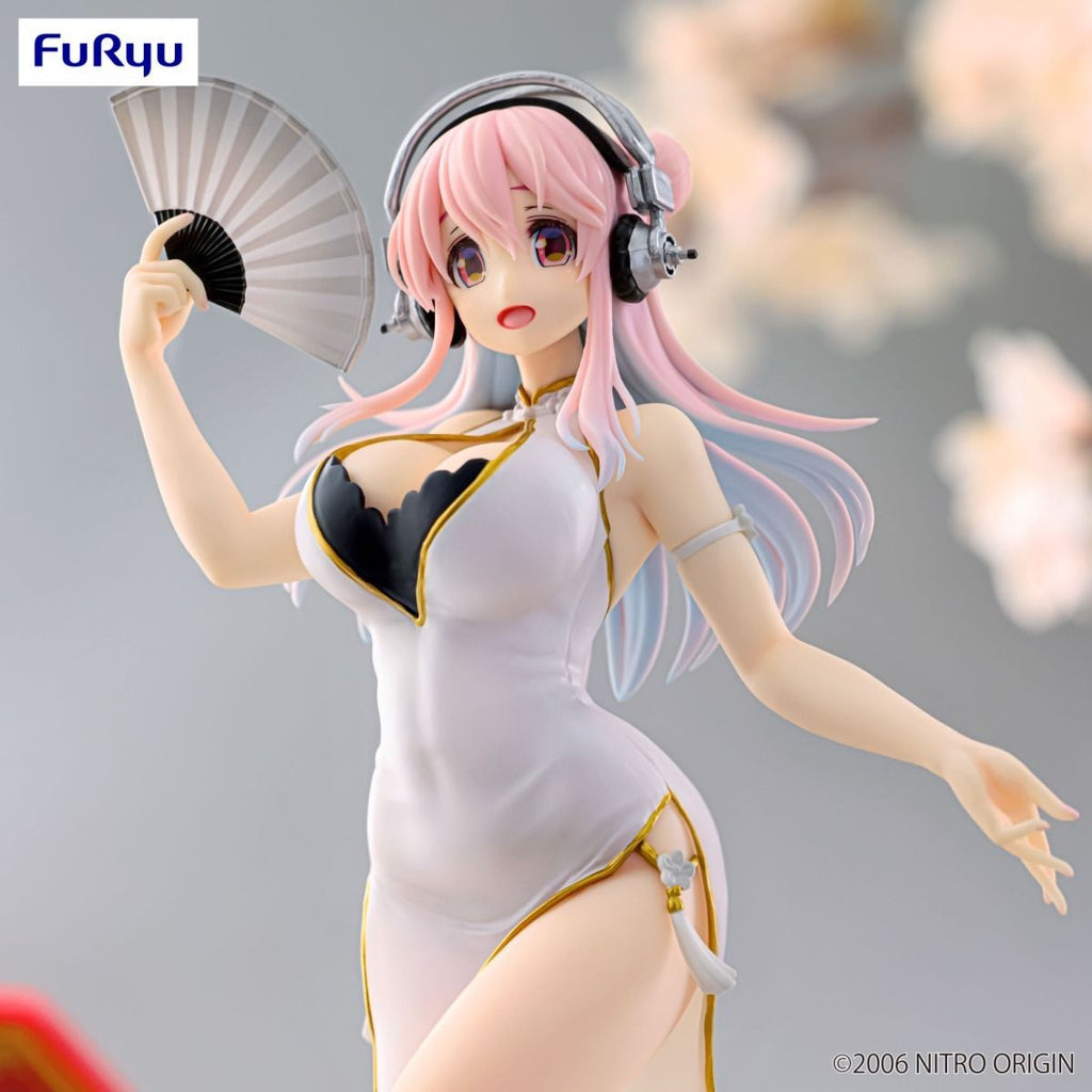 Super Sonico White Dress Verision Trio-Try-It Figure
