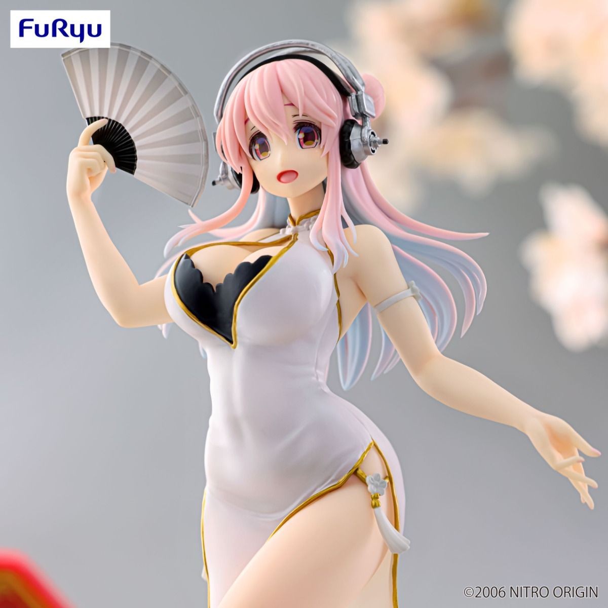 Super Sonico White Dress Verision Trio-Try-It Figure