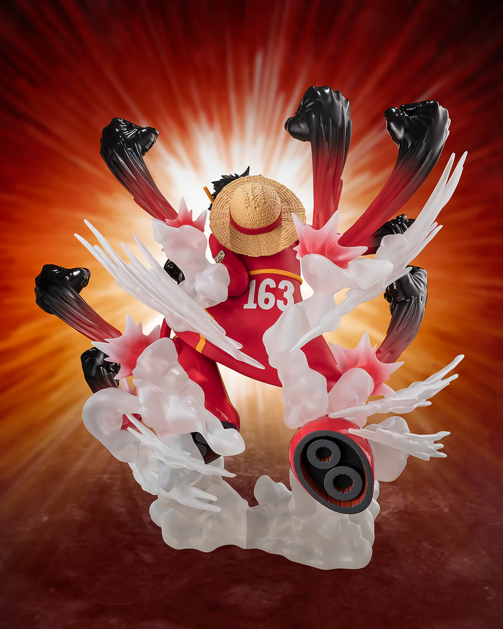 One Piece Monkey D. Luffy Gum Gum Hawk Gatling Tamashii Nations FiguartsZERO Figure
