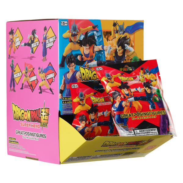 Dragon Ball Super Hero Movie Great Posing Figures Blind Mini Figure [1 of 24, 6 Variants]