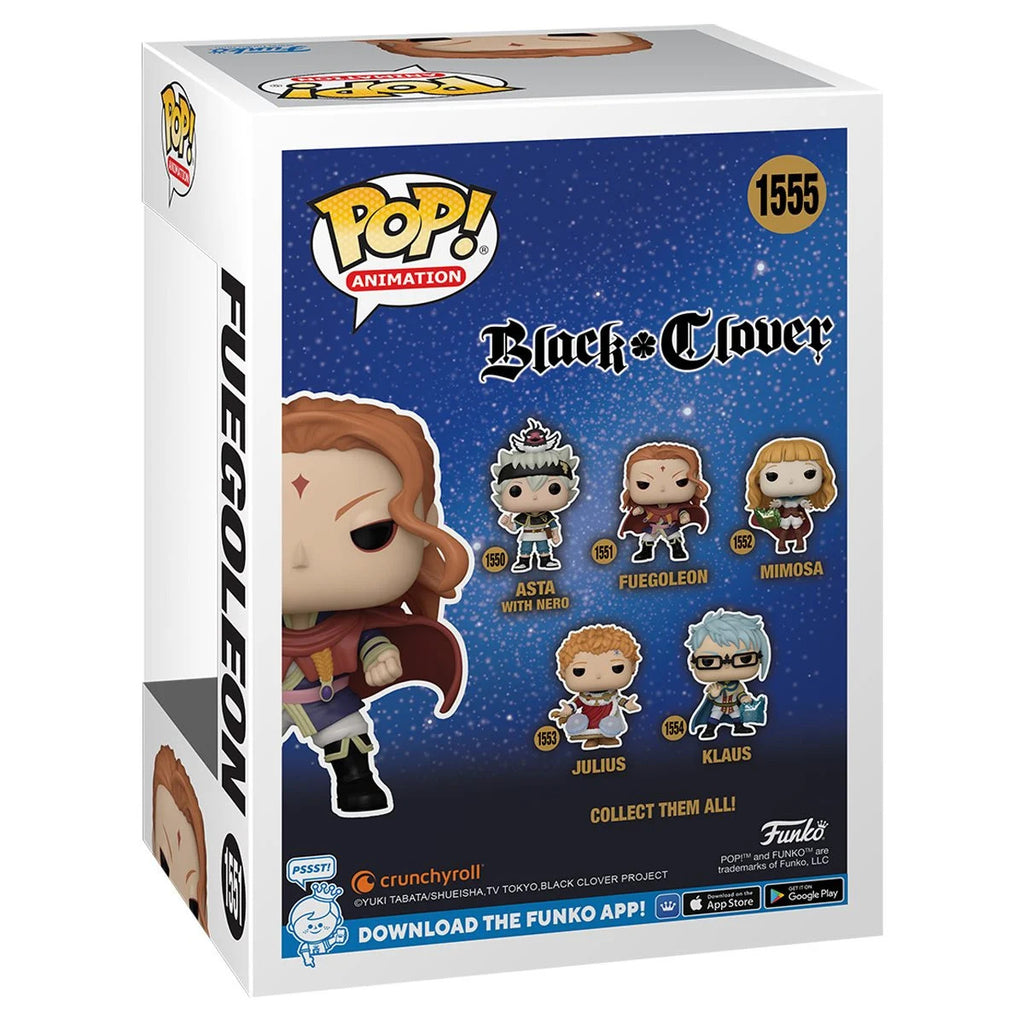 Black Clover Fuegoleon Funko Pop! #1551 Vinyl Figure