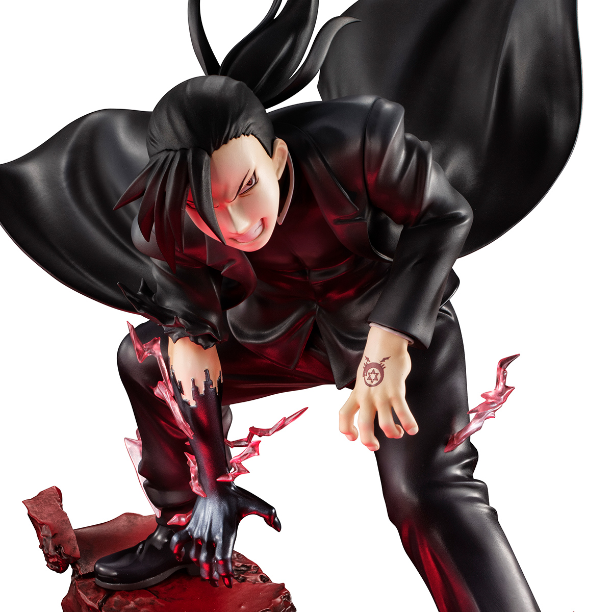 Fullmetal Alchemist Greed Ling Yao Precious G.E.M. Statue With LED Base Stand