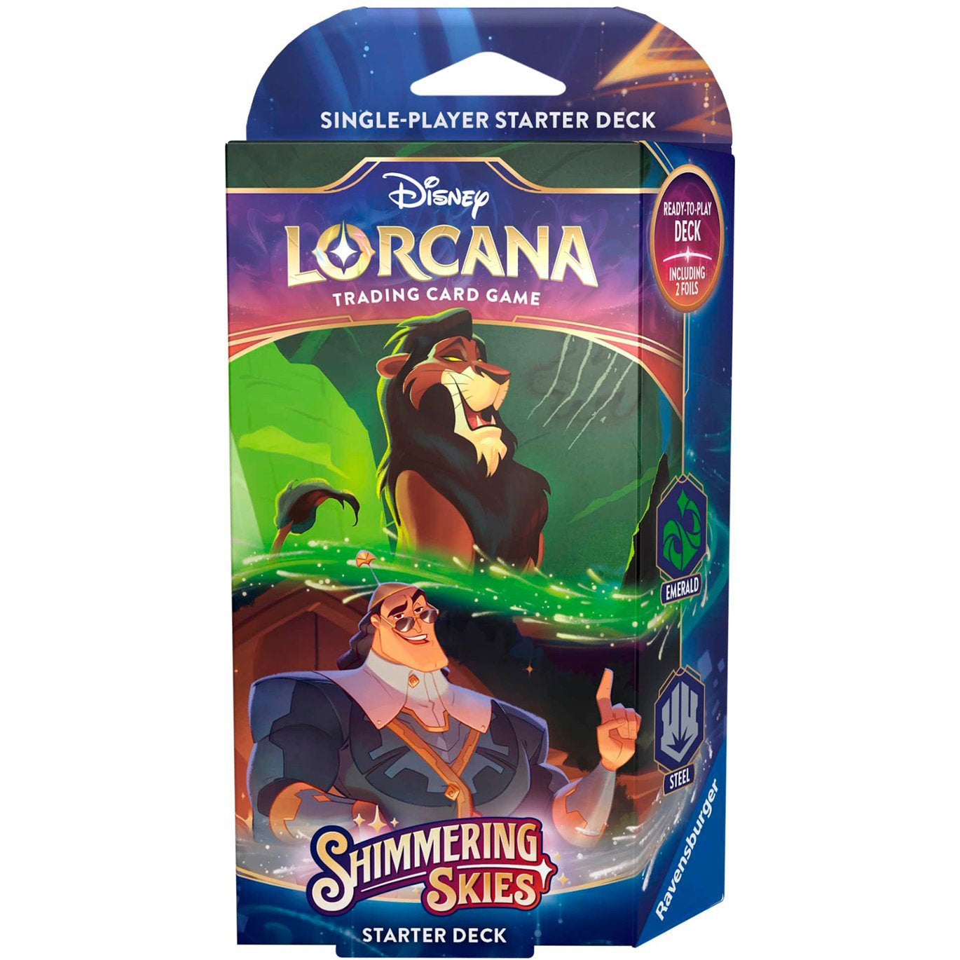 Disney's Lorcana TCG [Shimmering Skies] Scar & Kronk Starter Deck