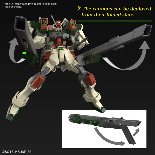 Gundam Seed Freedom HGCE Lightning Buster Gundam 1/144 Scale Model Kit