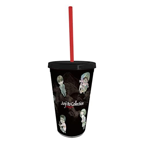 Junji Ito Chibi 16oz Plastic Tumbler