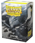 Dragon Shield Sleeves [Snow] Standard Matte Dual 100CT Sleeves