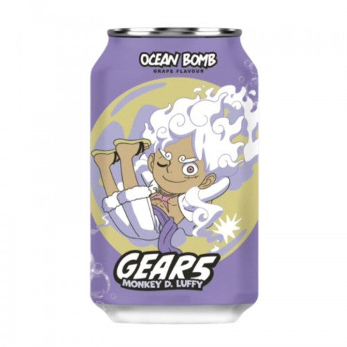 One Piece Ocean Bomb Luffy Gear 5 Grape Flavor 330ml