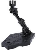 Action Base 2 [Black] Builder Parts 1/144 Scale Gundam Model Display Stand