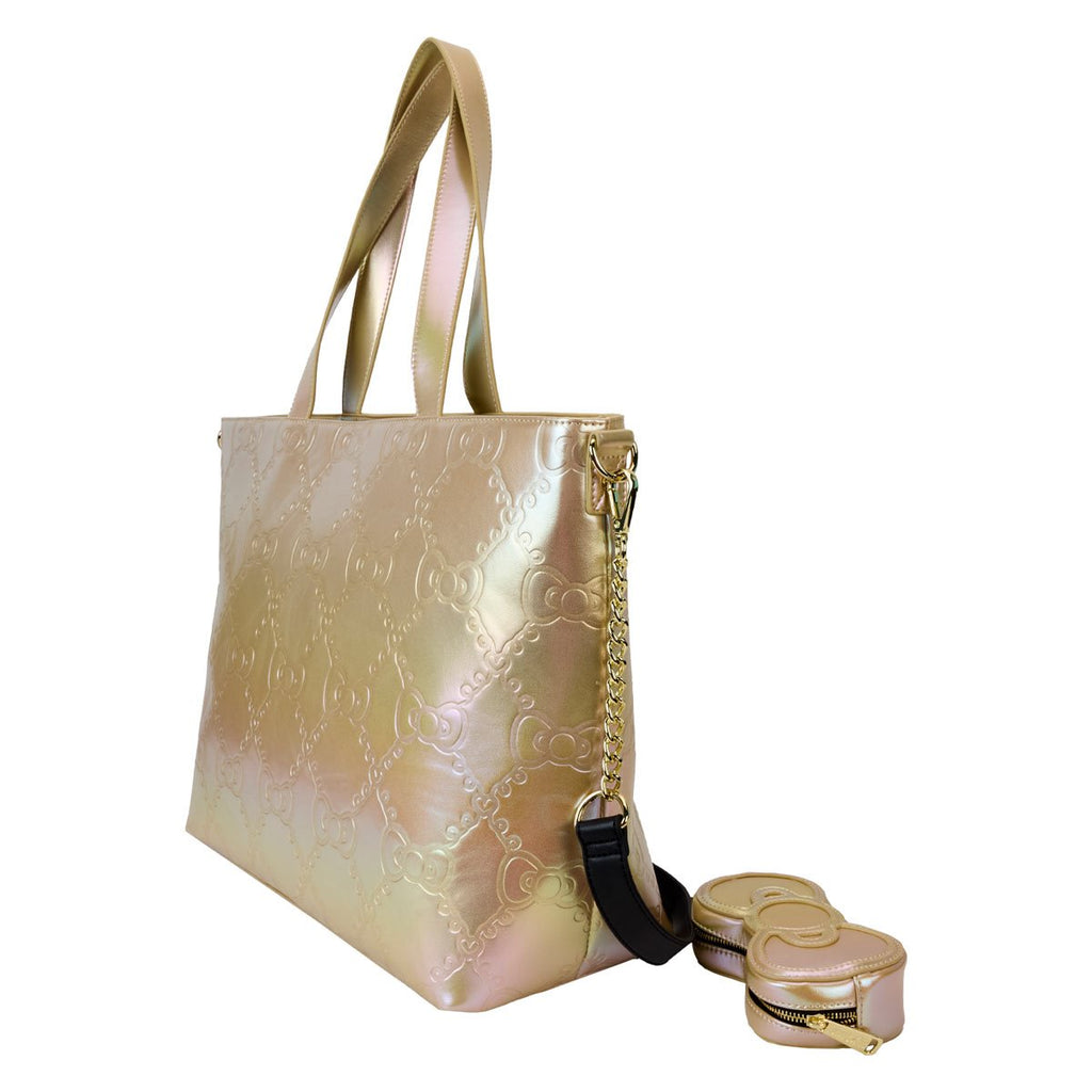 Hello Kitty 50th Anniversary Gold Tote Bag