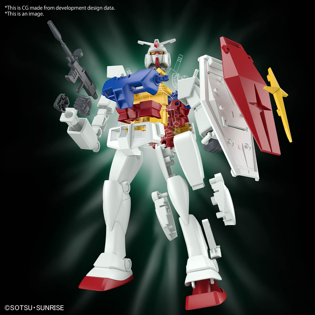 Mobile suit Gundam RX-78-2 Gundam Revival Version Best Mecha Collection 1/144 Scale Model Kit