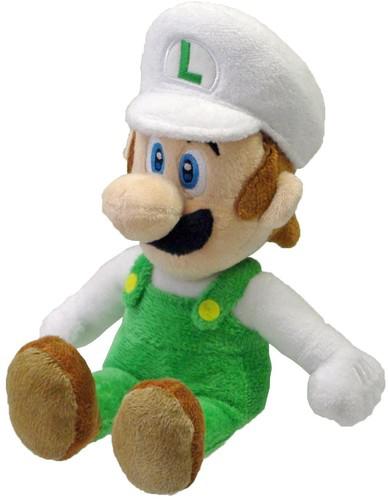 Super Mario Fire Luigi 9" Plush