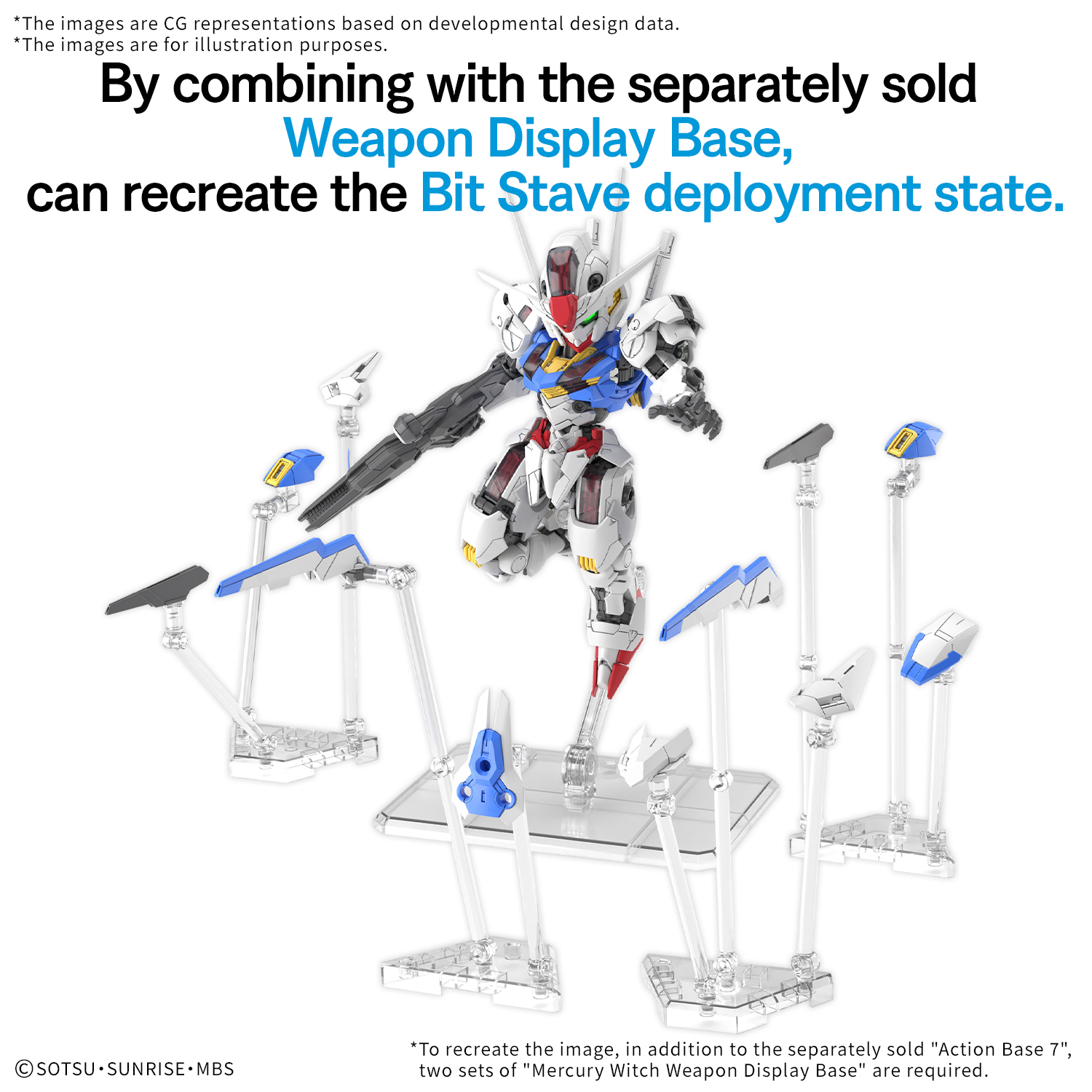 Mobile Suit Gundam Witch from Mercury Gundam Aerial MGSD