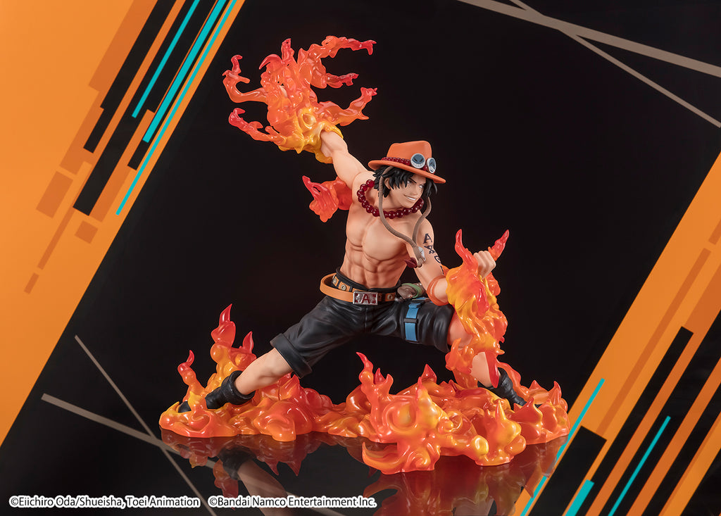 One Piece Portgas D. Ace Bounty Rush 5th Anniversary Extra Battle FiguartsZERO Statue