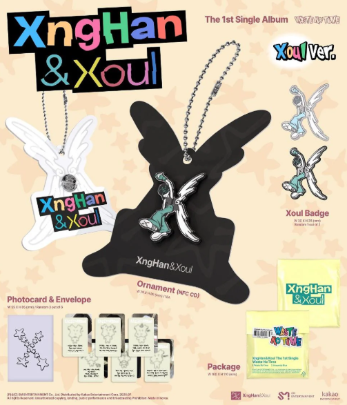 XngHan&Xoul [Waste No Time] 1st Single Smart Album Xoul Version