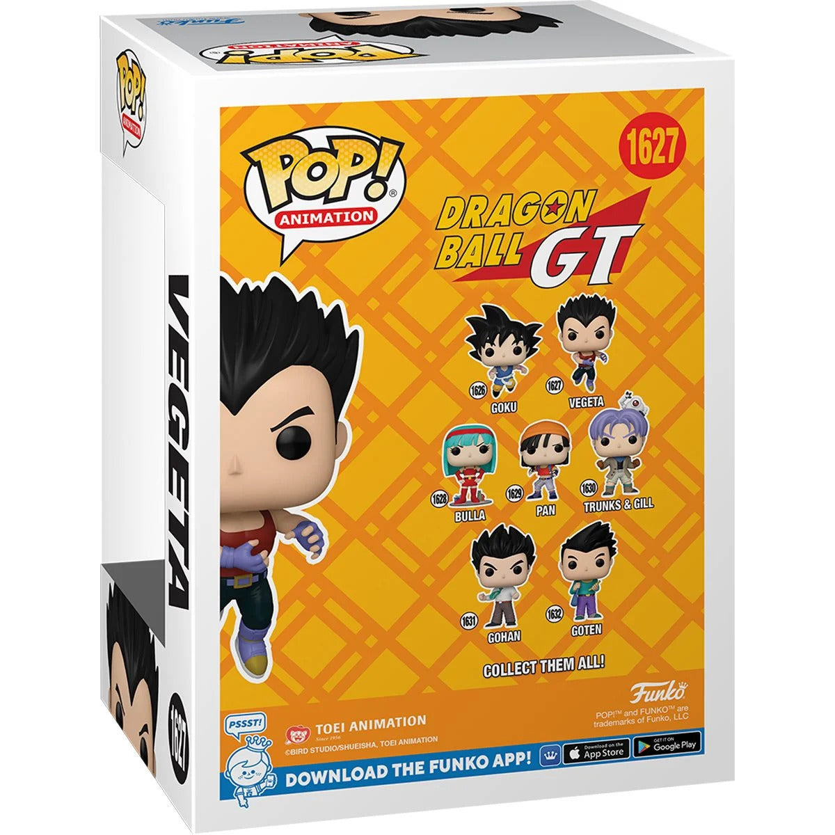Dragon Ball GT Vegeta Funko Pop! #1627 Vinyl Figure