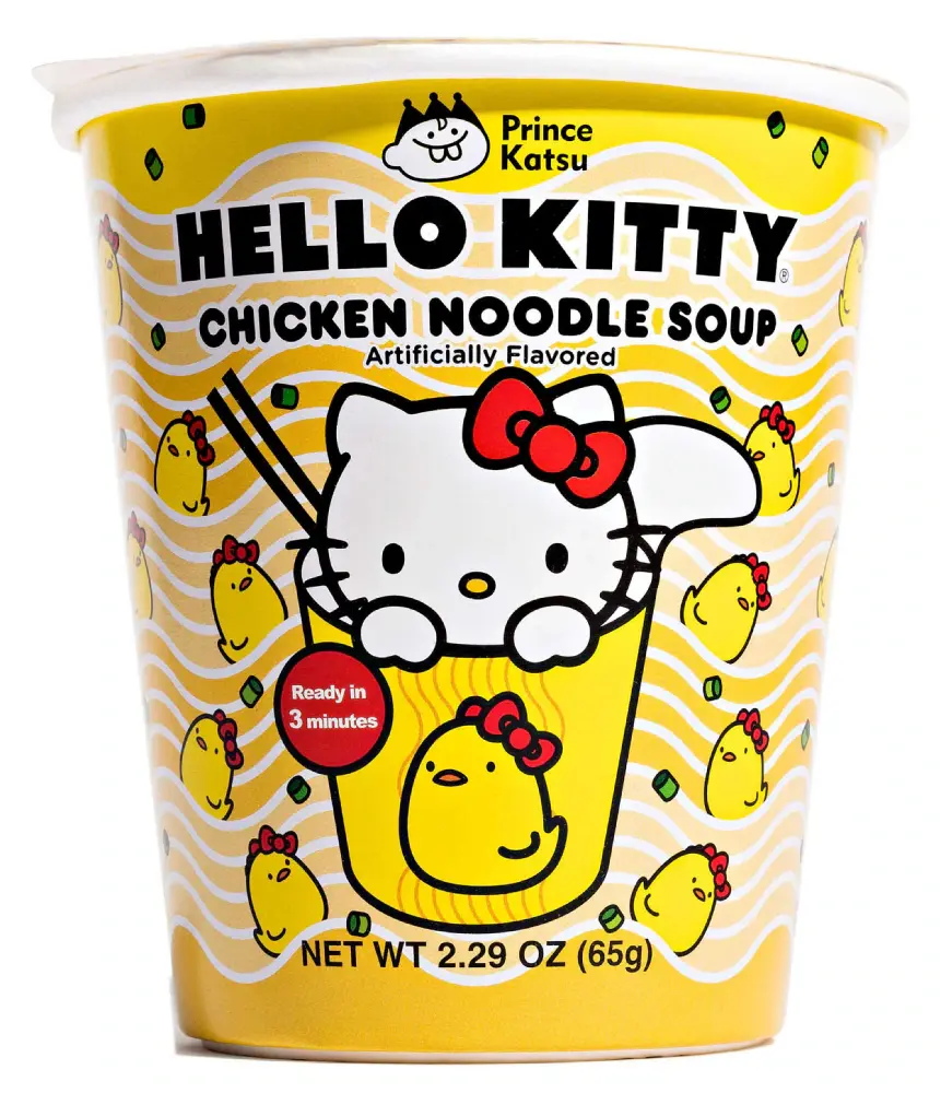 Hello Kitty Chicken Noodle Soup