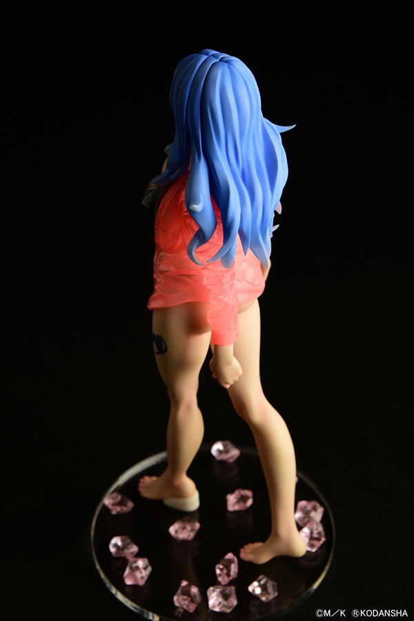 Fairy Tail Juvia Lokser [Gravure Style] [Black Bikini!!] Wet Shirt 1/7 Scale Statue (1)