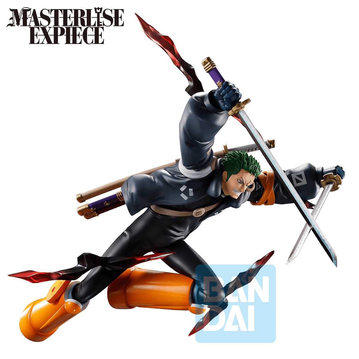 One Piece Roronoa Zoro Burst of Energy Masterlise Expiece Ichibansho Figure