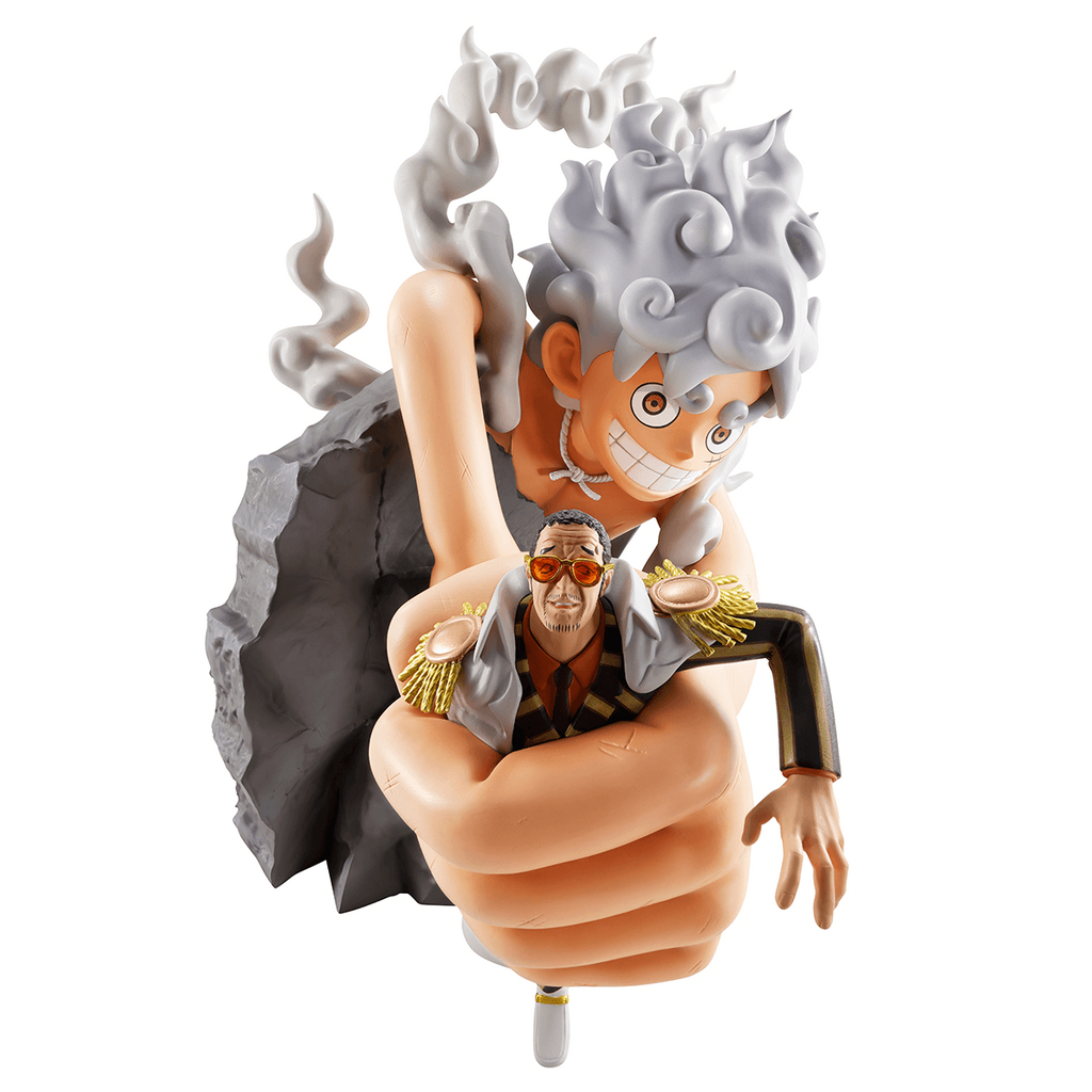 One Piece Monkey D. Luffy Gear 5 vs Borsalino Burst of Energy Revible Moment Ichibansho Figure
