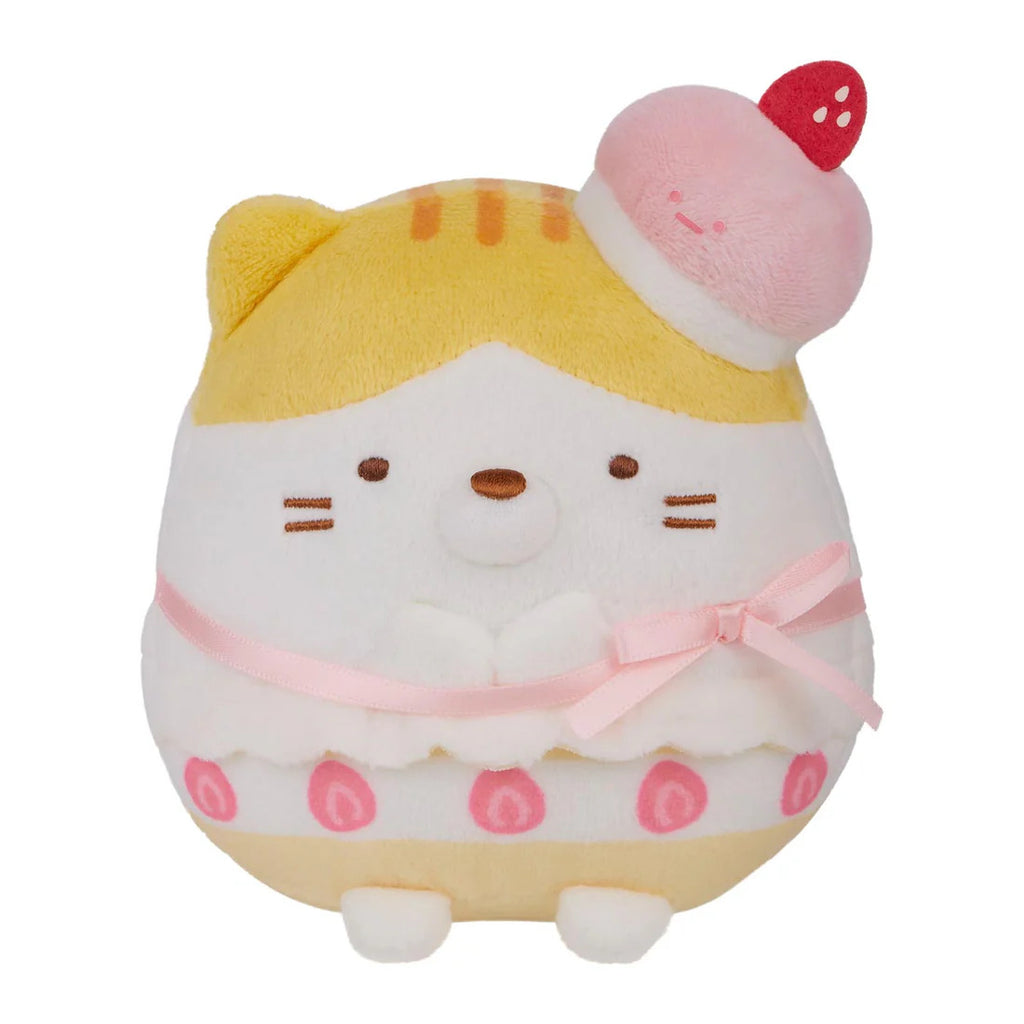 San-X Sumikko Gurashi Neko Sweet Tabby Small 5" Plush