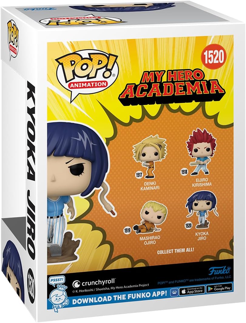 My Hero Academia: Hero League Baseball Kyoka Jiro Funko Pop! Vinyl Figure #1520
