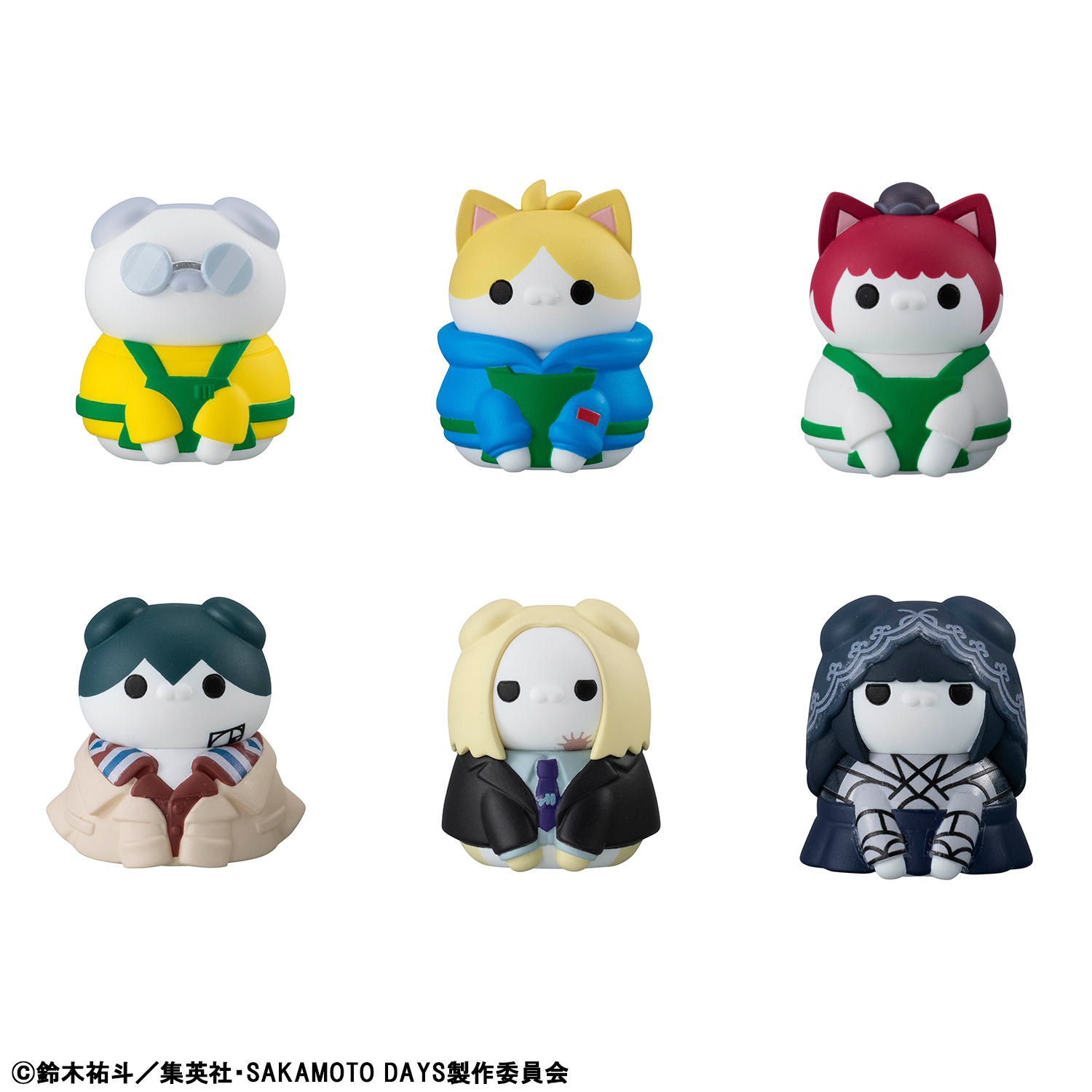 Sakamoto Days The Cheerful Sakamoto Store Mega Cat Project Blind Box [1 of 8]